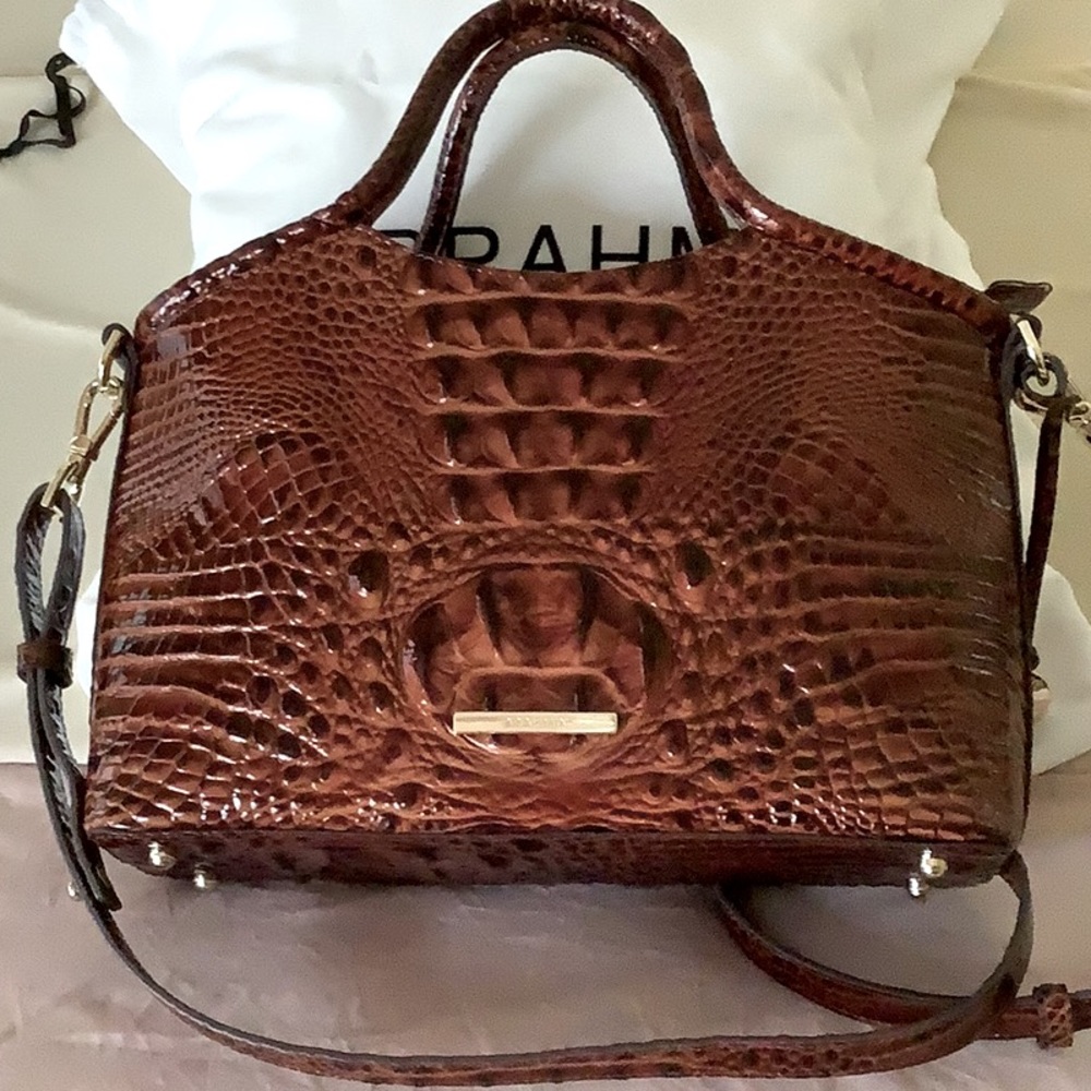 Brahmin Small Elaine Pecan Melbourne